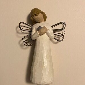 Willow tree Angel Figurine with Wire Wings angel of healing